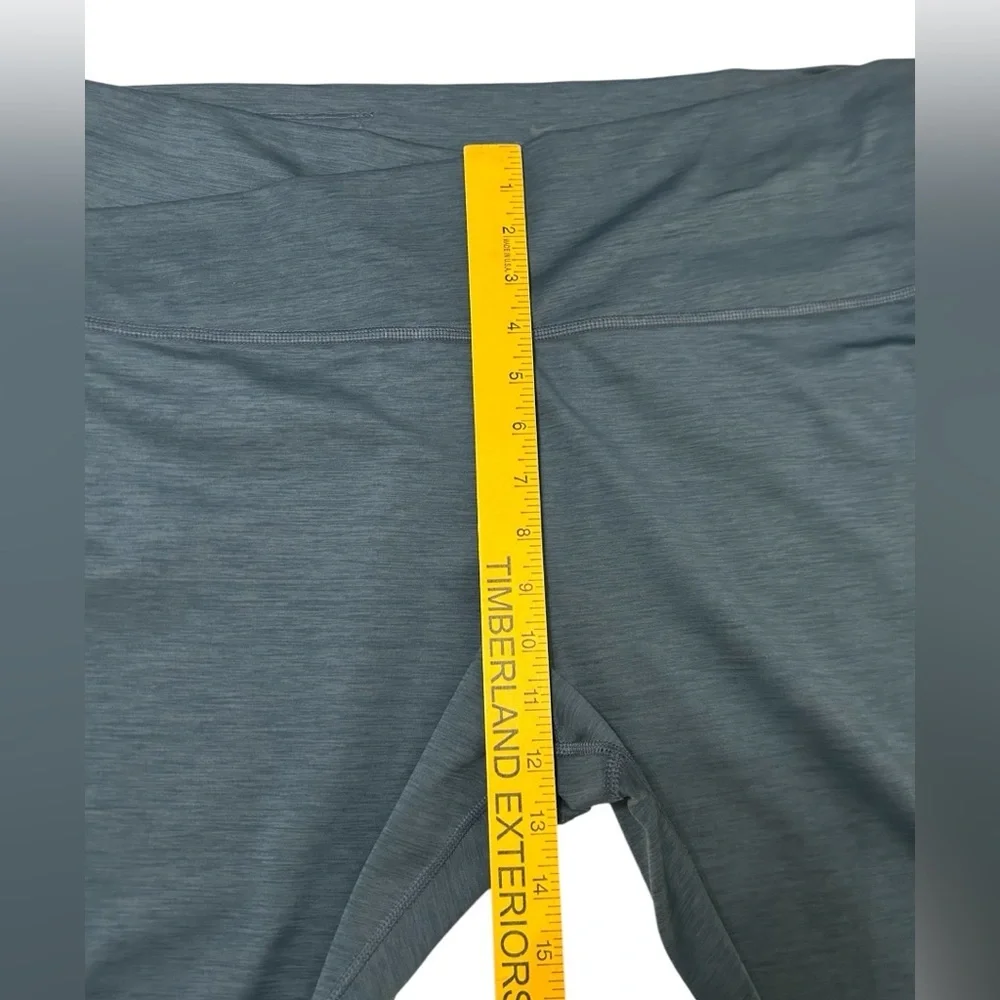 Nike Yoga Tights Womens Plus 2X Dri FIT High Rise 7/8 Length Wrap Valerian Blue. - Picture 8 of 10